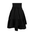 thumbnail image 3 of TAIAOJING Women Irregular Slim High Waist Tie Skirt, 3 of 3