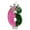 F, variant on Meiiso 0-9 Crown Series Pink Green Birthday Number Candle 1 Candles and Candle Holders, Witch Birthday Candle and Green Number Candle Witch Glitter Cake Topper for Birthday Anniversary Decorations