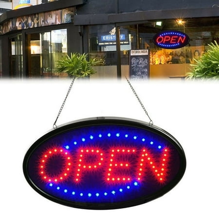 Ultra Bright LED Neon Light Animated Motion with ON/OFF Store OPEN Business (Best Neon Signs In Nyc)