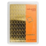 100 x 1 gram Gold Valcambi CombiBar w/ Assay Card