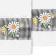 thumbnail image 3 of Linum Home Textiles 2 Pieces Texture/Embroidery Cotton Hand Towel, 30" x 16", White, 3 of 3