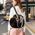 thumbnail image 7 of Multifunctional Travel Organizer Bag for Ladies - Doubles as a Stylish Backpack, Crossbody and Shoulder Bag, Boasts Great Storage Capacity(Khaki), 7 of 7