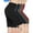 Black|Navy|Olive|Burgundy, variant on Kuda Moda 4 Pack Women 3 inch Wide Waistband Bike Short Biker Shorts Legging Pants Sports Yoga