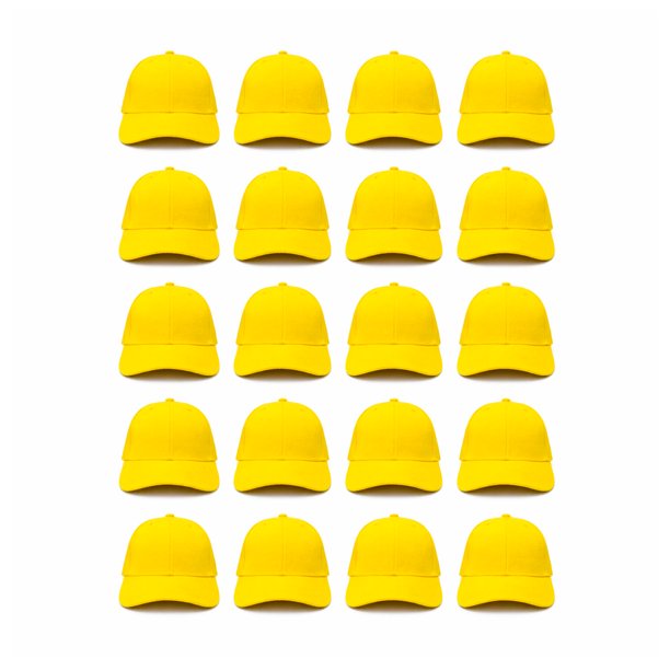 Generica Gorras Mayoreo Variedad Lisas Unisex Paquete 20 Piezas Deportivas