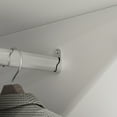 thumbnail image 5 of KULAGAGA Wardrobe Armoire with Mirror Door and Clothing Rod for Bedroom White, 5 of 7