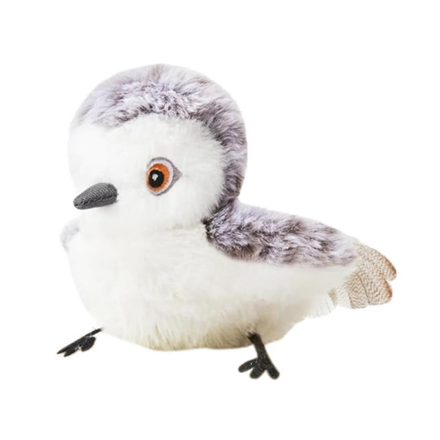 S SERENABLE Flapping Bird Cat Toy 3 Modes Lifelike for Bored Indoor Cats Touch Activated Style A