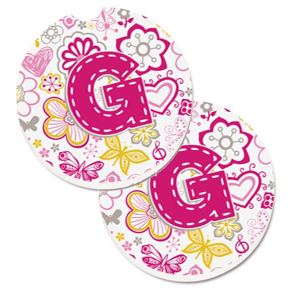 Set of 2 Cup Holder Car Coasters