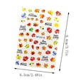 thumbnail image 3 of Juego de pegatinas para uñas HUOGUO Butterfly Little Daisy Maple Leaf, 2 unidades, 3 of 3