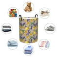 thumbnail image 5 of KLL Lavender Flowers Waterproof Foldable Laundry Hamper Bucket with Handles for Storage Bin,Kids Room,Home Organizer (Medium ), 5 of 7