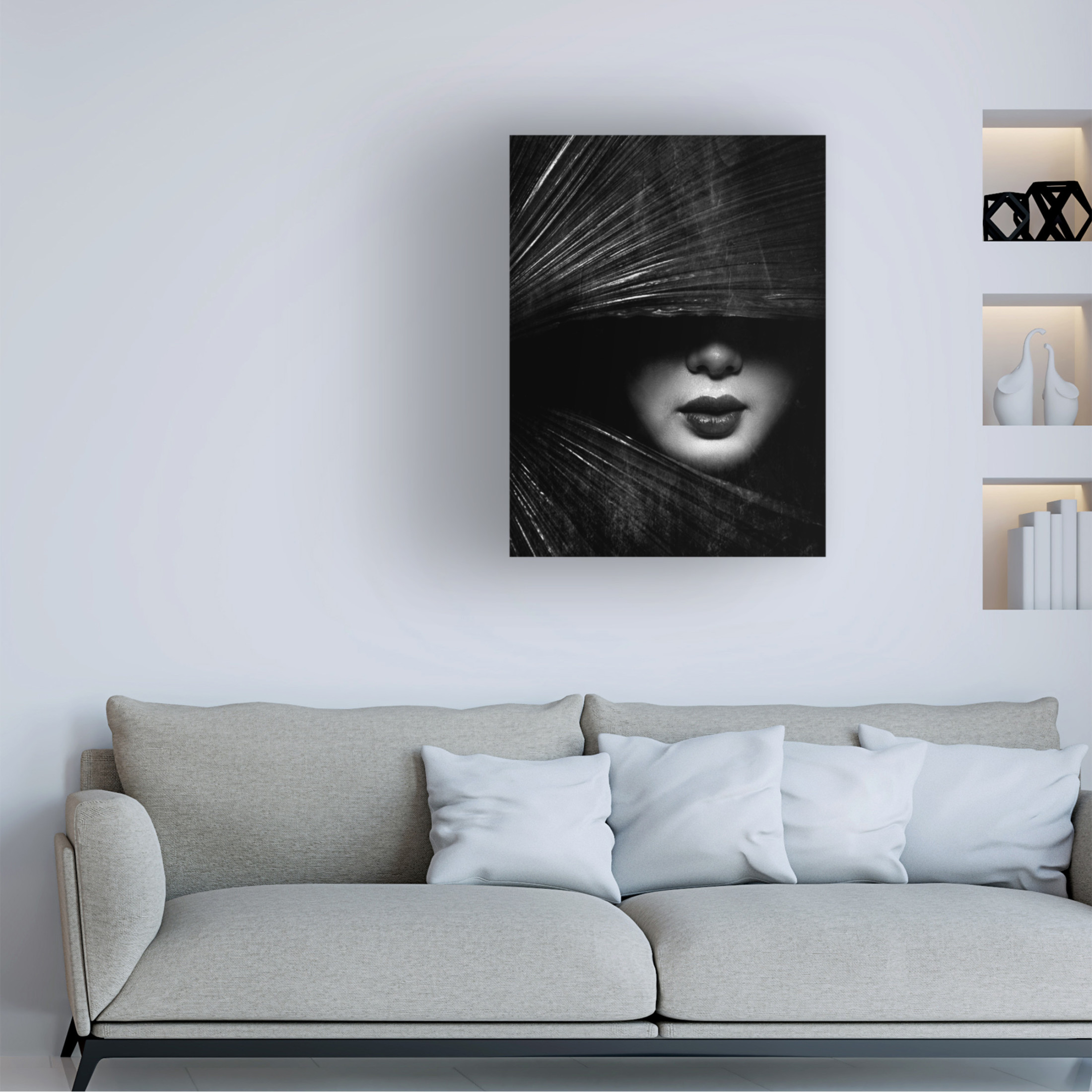 Canvas Wall Art - Anthony Skip 'Untitled' Wall Art for Living Room, Bedroom, or Office Décor by Trademark Fine Art - 14 x 19 Inches