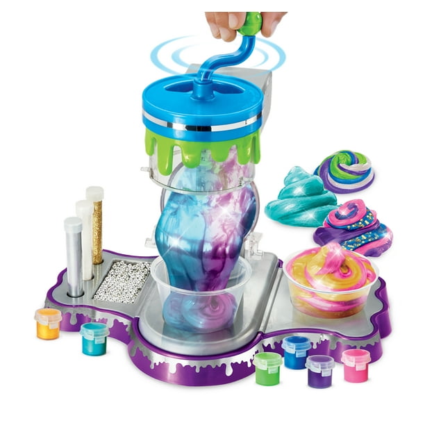 【新品未使用】3D.SLIMEL Cra-Z-Art Cra-Z-Slimy 3 in 1 Rainbow Slime Bucket, Slime Kit for