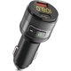 thumbnail image 1 of Transmisor FM Bluetooth, adaptador Bluetooth 5.0 para automóvil con puerto de carga rápida QC 3.0, soporte para encendedor de cigarrillos USB dual Bluetooth Llamada manos libres / unidad flash USB - TUNC Sencillez, 1 of 5