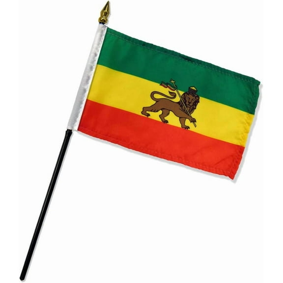 Flags Importer DF-ETHIOPIALION Decorative Stick Flags, Multi
