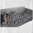 thumbnail image 5 of Fruits Soft Flannel Fleece Throw Blanket, Summer Foods Apple Banana Cherry Strawberry Lemon Branches Fresh, Cozy Plush for Indoor and Outdoor Use, 50" x 60", Dark Blue White and Yellow, by Ambesonne, 5 of 5