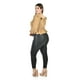 thumbnail image 3 of Blusa con volantes Roman Fashion /Tallas Extras, 1906 (Cafe) cafe 36, 3 of 6