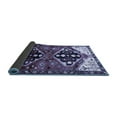 thumbnail image 2 of Ahgly Company Indoor Square Persian Blue Traditional Area Rugs, 4' Square, 2 of 4