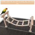 thumbnail image 4 of Amdohai Bird Ladder Parrot Ladder Bird Swing Bridge Toy Parrot Climb Toys, 4 of 7