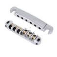 thumbnail image 2 of Durable Roller Bridge, With Tailpiece Set Guitar Roller Bridge, For Electric Guitar Repairing Maintenance 6 String Electric Guitar, 2 of 8