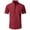 Red, variant on Xysaqa Shirts for Men, Men's Casual T-Shirt Short Sleeve Button Up Dress Shirt Mens Shirts Solid Beach Summer Work Shirts for Men XS-3XL