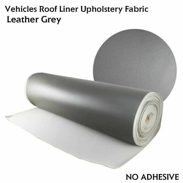 Headliner Vinyl Fabric Gray Faux Leather Upholstery Repair Replace