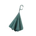 thumbnail image 2 of kusrkot Inverted Reversing Upside Down Umbrella Windproof Large Sun Protection Folding Wear Resistant Waterproof Practical Double Layer Dark Green, 2 of 9