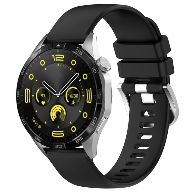 Correa deportiva de silicona transpirable a prueba de sudor, impermeable y cómoda de llevar Compatible con Smartwatch