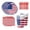 B, variant on 50Pcs 4th of July bei ,Include 7" Disposable Paper Plates Cups Napkins Forks,for 10 Guests, Red Blue White Star Tableware Set for Memorial Day, Veterans Day, Independence Day Party Supplies