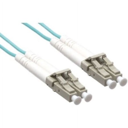 UPC: 0841280187025 | Axiom LC/LC Multimode Duplex OM4 50/125 Fiber Optic Cable 100m