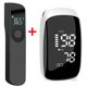 thumbnail image 1 of Oxímetro de pulso de dedo recargable por USB, oxímetro SpO2 PR, Monitor Médico de ritmo cardíaco y oxígeno en sangre para niños y adultos, 1 of 4