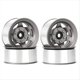 thumbnail image 1 of Llantas de Metal de 1,55" con Beadlock y 6 Radios para RC 1/10 D90 para CC01 LC70 MST, Color Gris., 1 of 6