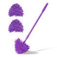 thumbnail image 3 of Matsuzay Fregona de suelo de hormigón de seca y húmeda con rotación de 180 grados, herramienta de limpieza telescópica para la oficina del Suministros de limpieza para el hogar Violeta Matsuzay  HA004733-02, 3 of 6