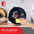 thumbnail image 2 of Aluminium Ultimate Non-stick Frying Pan 28cm, 2.5 Liters | Heat Dot Technology Base, Food Safe, Grey, 2 of 4