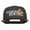 Black Charcoal, variant on Mountain Biking Embroidered Snapback Mesh Cap - Black Charcoal OSFM