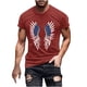 thumbnail image 2 of Tops para hombre, blusas y camisas de manga corta con cuello redondo para hombre, jersey informal de moda con estampado para hombre, camiseta de manga corta con cuello redondo, blusa de poliéster para, 2 of 5