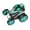 Blue, variant on Green 4Wd Rc Stunt Truck Double Sided Rotating 360 Flip Off Road Drift Car 2.4Ghz With Led Lights