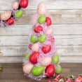 thumbnail image 4 of Northlight 3-Piece Speckled Easter Egg Tree, Ball and Wreath Set, 4 of 9