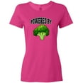 thumbnail image 3 of Inktastic Powered by Broccoli Women's T-Shirt, 3 of 5