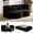 Black-Corudroy, variant on Firscook Full Size Boneless Couch Bed, 15" Convertible Folding Futon Sofa Bed with 2 Pillows, Corduroy Foam Sleeper Couch, No Assembly, Black