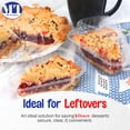 thumbnail image 6 of MT Products Extra Small Clear Plastic Cake Slice Container - Pack of 20, 6 of 8