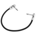 thumbnail image 2 of Miangastore Electric Guitar Cable Effects Cable Connecting Line Right Angle Audio Guitar Pedal Patch Cable Musical Instrument Accessory 6.5mm, 2 of 9