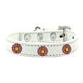 thumbnail image 6 of Dog, Puppy and Pet Widget Fashion Collar, "Pink Daisies", 6 of 8