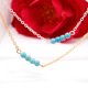 thumbnail image 3 of Tobilleras Elegantes Sweethay Joyas turquesas flexibles Oro Type3 NO3, 3 of 6