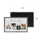 Mainstays 4x6 4-Opening Sentiment Collage Frame, Rustic Gray - Walmart.com