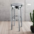 thumbnail image 3 of Mel tabouret de comptoir en acier inoxydable 26 "H Lot de 4, 3 of 3