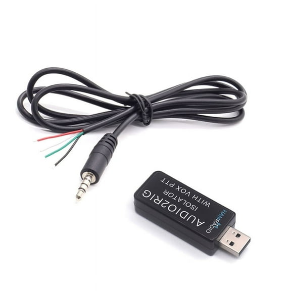 Digital Interface for Amateur Radio Radio Connector Digital Modes Interface Radio Connector Kit B,1 * Radio Connector,Black