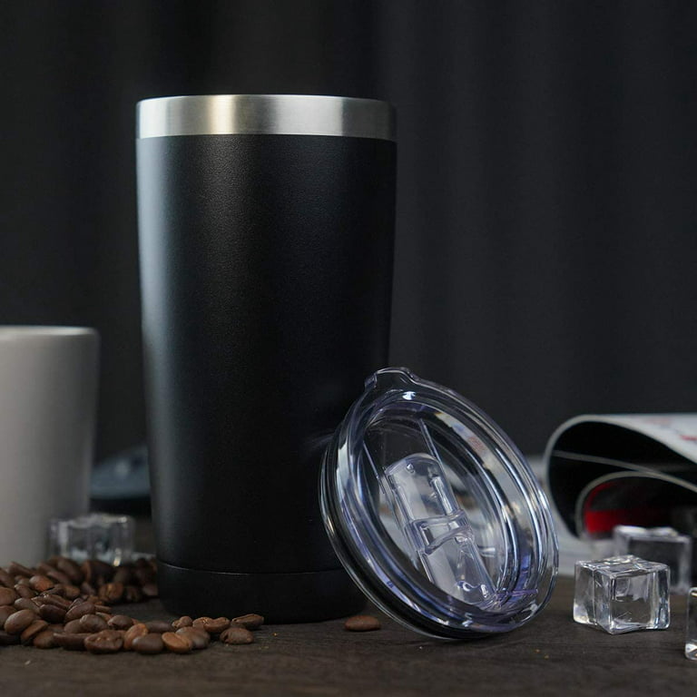 BJPKPK 20 oz Skinny Tumbler Stainless Steel Coffee Mug Slim Vacuum  Insulated Travel Cup,Turquoise