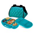 thumbnail image 1 of Portion Perfect Puffer Bag Set, Turqoise, 1 of 1