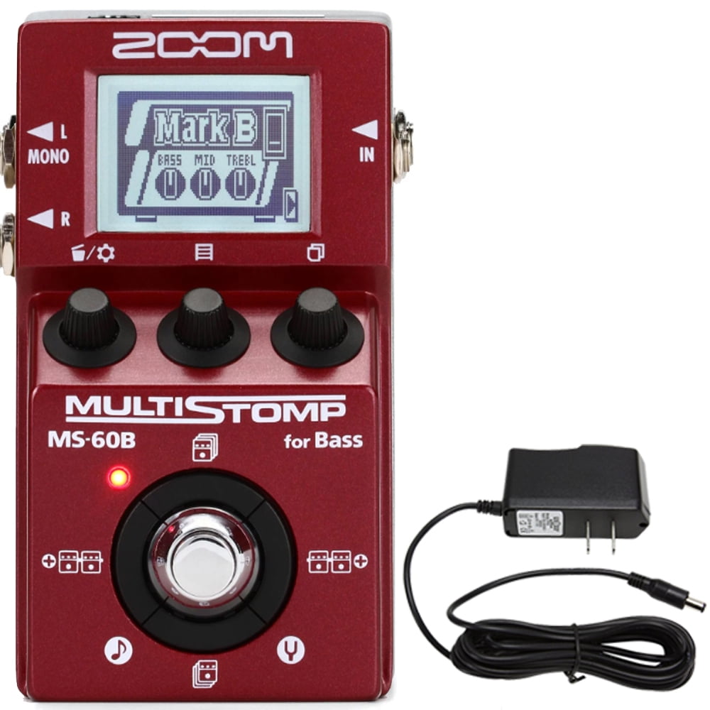 ZOOM MULTI STOMP MS-60B for Bass - 通販 - gofukuyasan.com