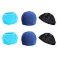 thumbnail image 4 of KAKOWELY 6 gorros de natación unisex de poliéster, portátiles., 4 of 5