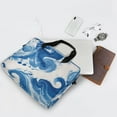 thumbnail image 5 of 16" Laptop Briefcase for Work Travel Laptop Shoulder Bag Carrying Handbag Laptop Case Indigo Blue Tie-dye Pattern, 5 of 8